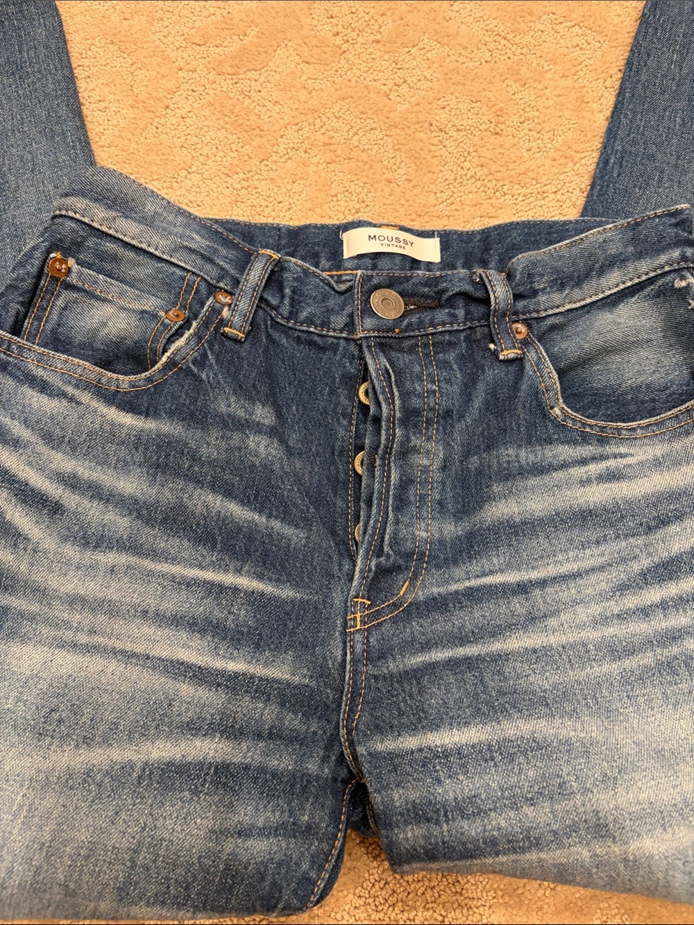 Moussy Blue High-Rise Women's Jeans